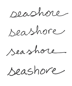 Handwriting anaylsis how you write your S's